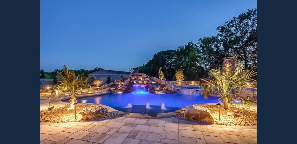 Professional landscape design for outdoor upgrades in Frisco, TX by Elite Pools and Landscaping