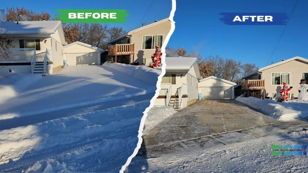 Custom residential landscaping for year-round maintenance in Cheyenne, WY by Elite Power Washing Services