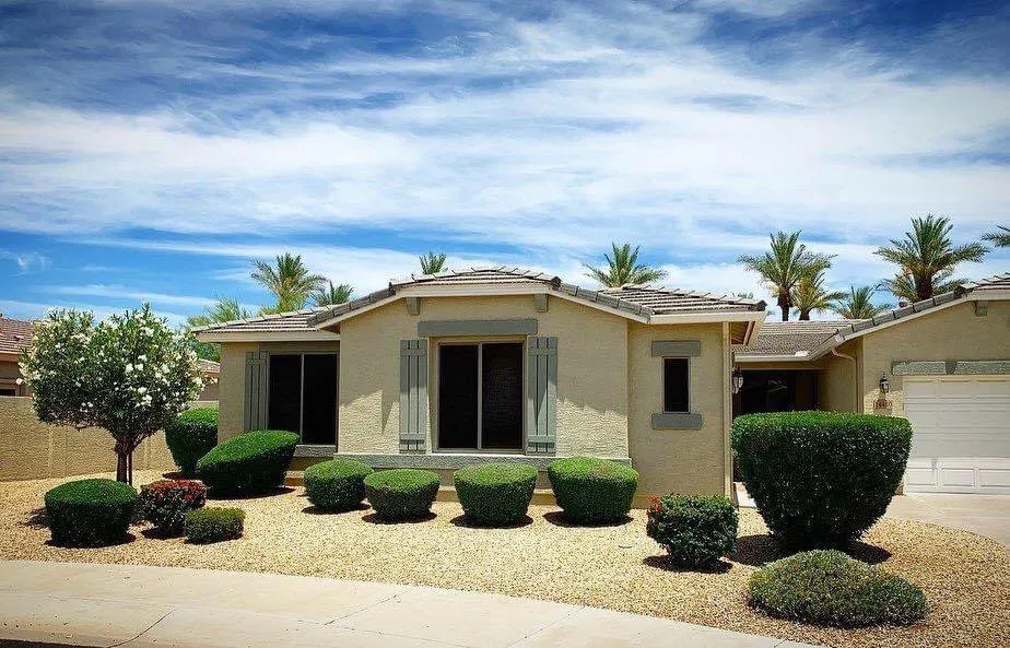 Local outdoor landscaping for residential properties in Litchfield Park, AZ by Elite Property Care