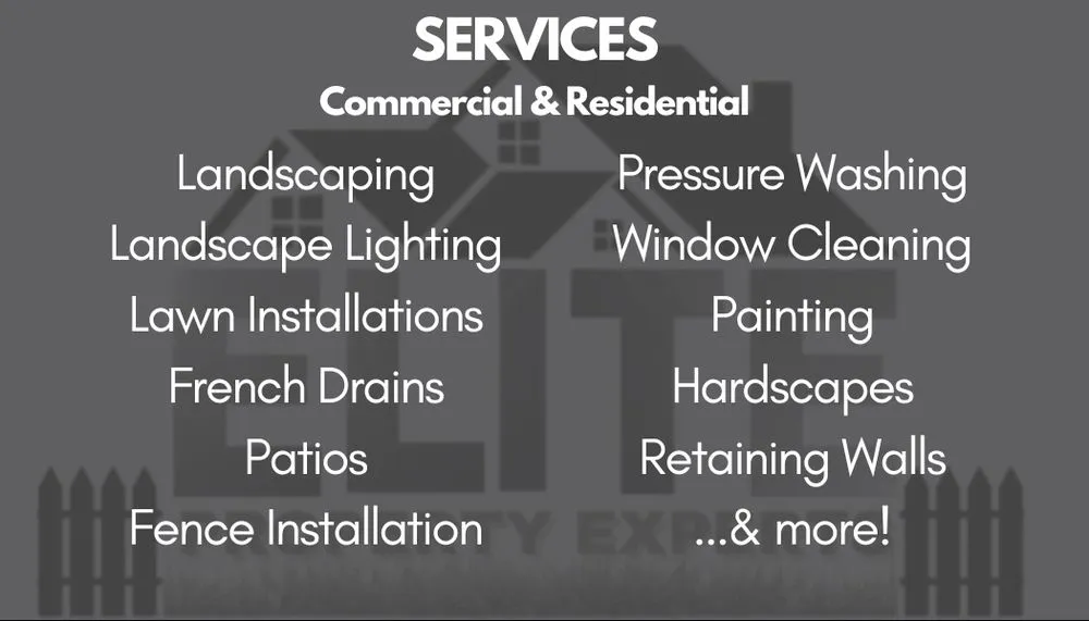 Custom landscape design for residential properties in Irwin, PA by Elite Property Experts