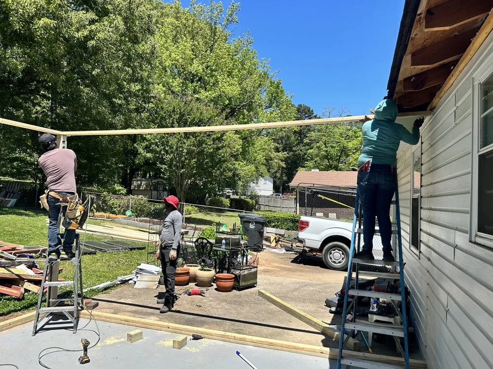 Custom landscape installation in Tuscaloosa, AL by Elite Renovation & Construction