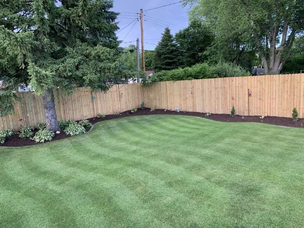 Custom garden landscaping for residential properties across Janesville, WI - ELITE Services