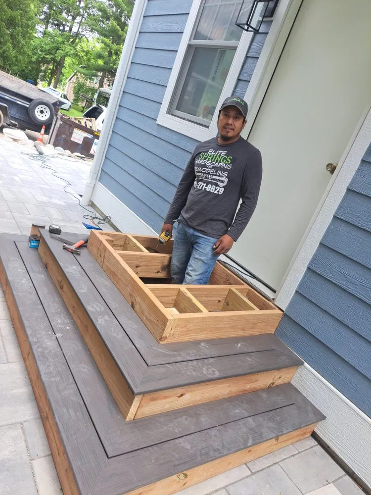 Affordable lawn mowing service for residential properties in Mchenry, IL by Elite Springs