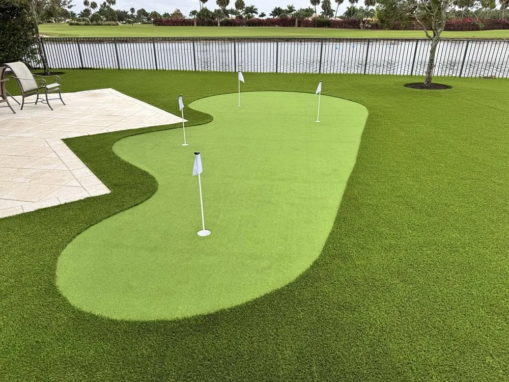 Custom landscape design in Jupiter, FL - Elite Synthetic Turf