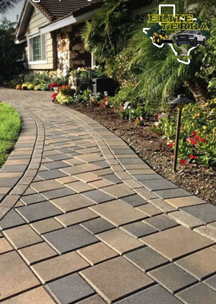 Local outdoor landscaping with custom design across Brownsville, TX - Elite Terra