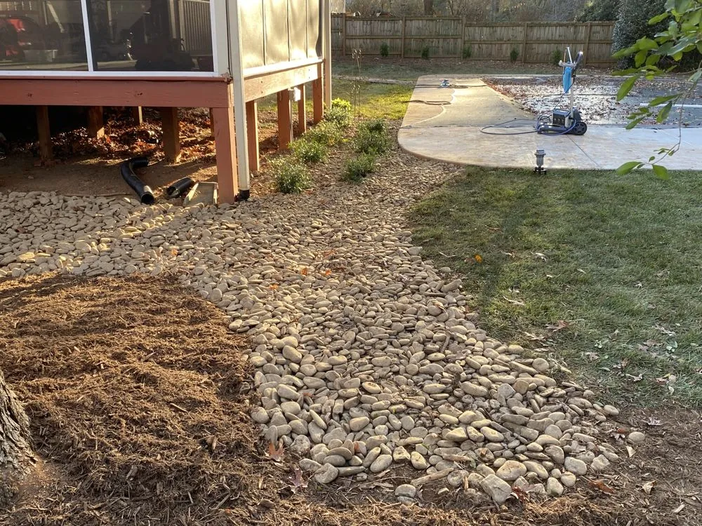 Custom outdoor landscaping for residential properties in Woodruff, SC by Elite Turf & Landscape