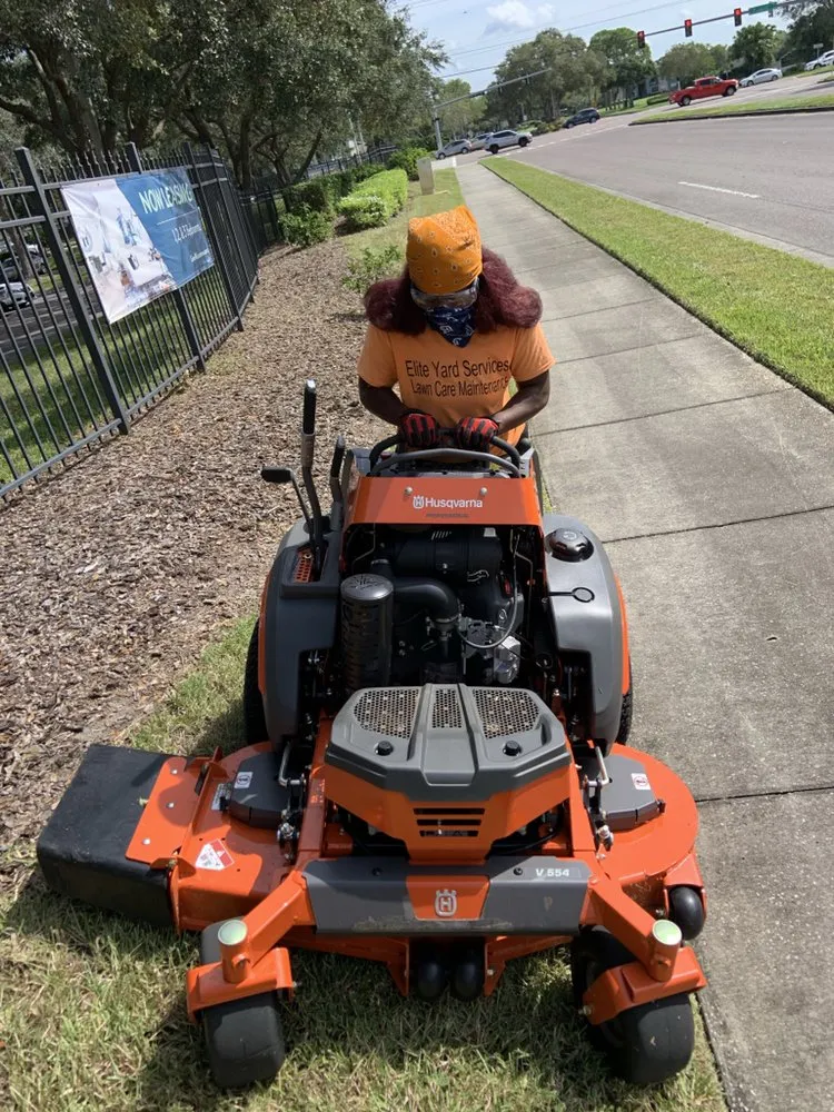 Trusted yard maintenance in Tampa, FL by Elite Yard Services