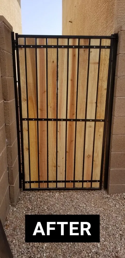 Affordable landscape design in Avondale, AZ - Elizalde's Welding