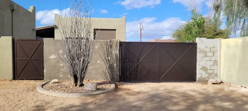 Affordable landscape installation for beautiful yards in Avondale, AZ by Elizalde's Welding