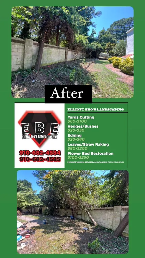 Reliable landscape installation near you in Fayetteville, NC by Elliott Bro’s Enterprise