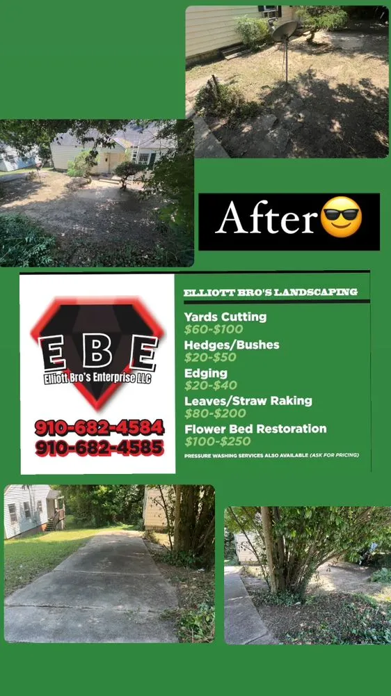 Professional lawn mowing service in Fayetteville, NC - Elliott Bro’s Enterprise