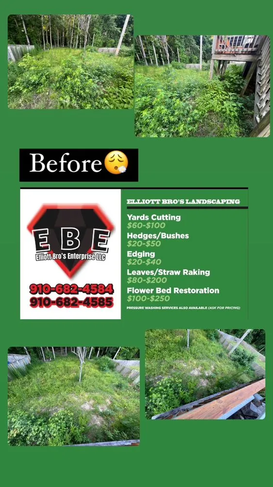 Affordable residential landscaping experts serving Fayetteville, NC - Elliott Bro’s Enterprise
