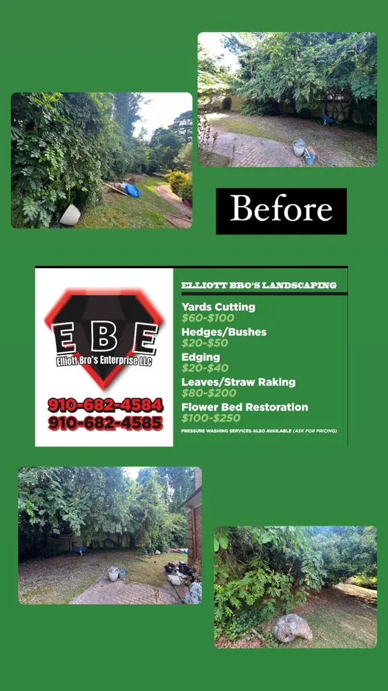 Trusted landscape design experts serving Fayetteville, NC - Elliott Bro’s Enterprise