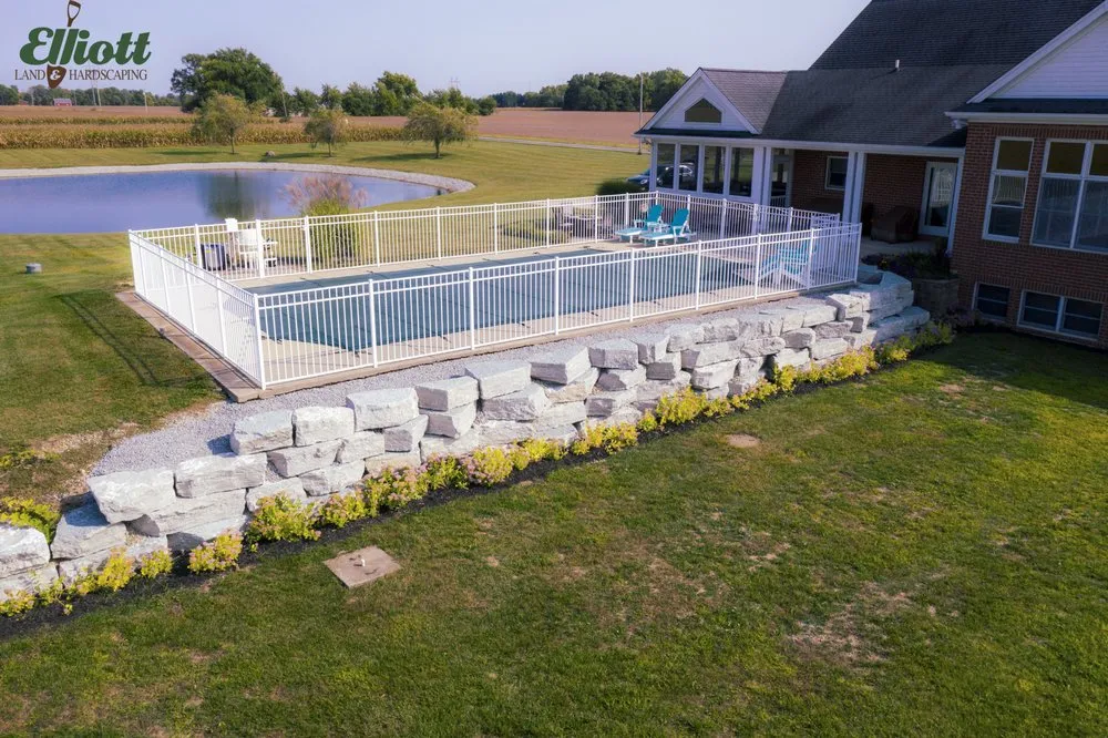 Local lawn care service in Piqua, OH by Elliott Land and Hardscaping