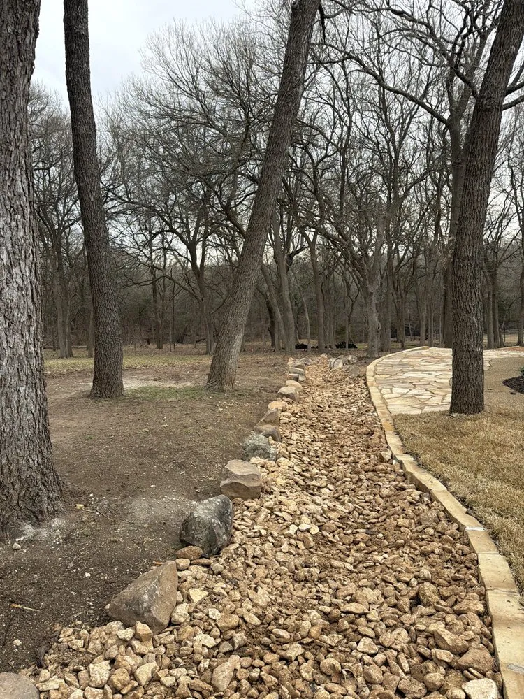 Custom garden landscaping for beautiful yards across Waxahachie, TX - Ellis County Landscapes