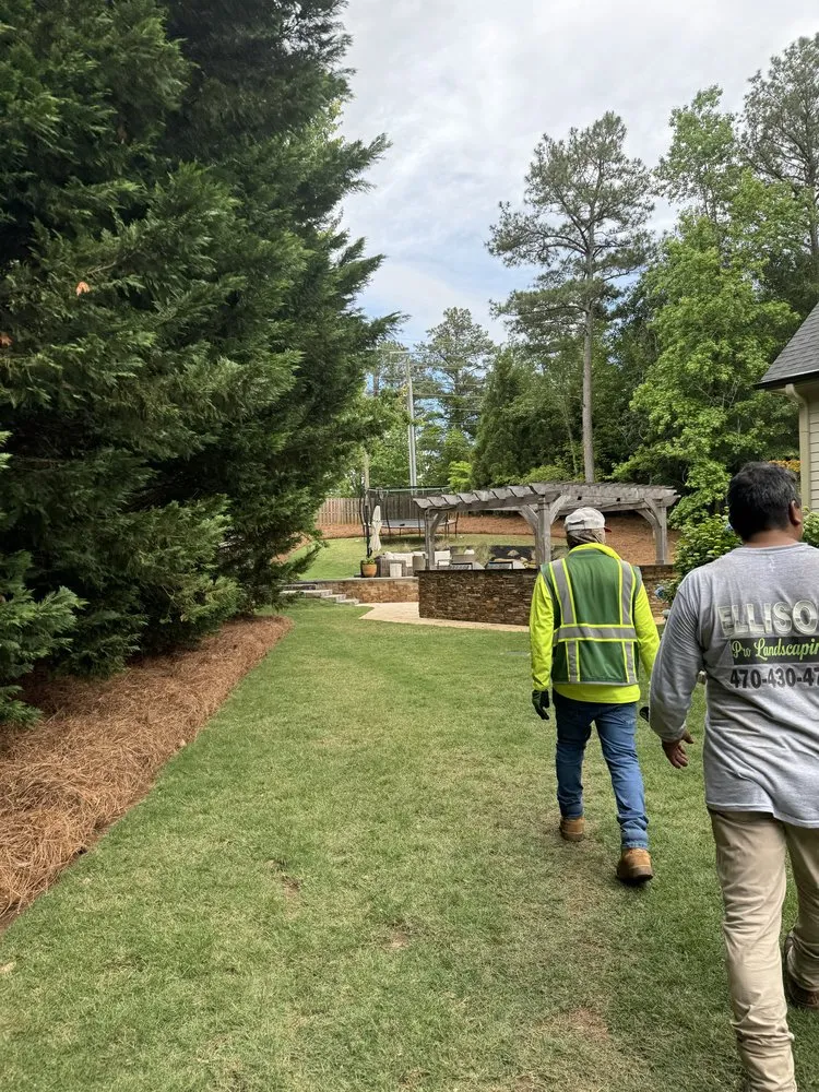 Local lawn mowing service in Marietta, GA by Ellison Pro Landscaping