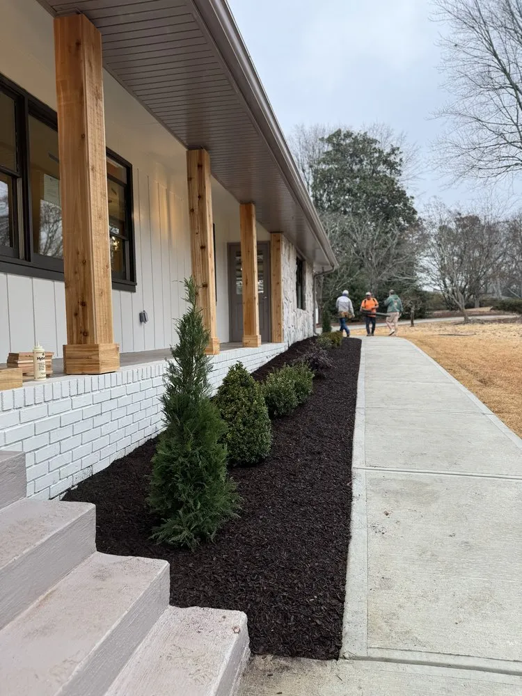 Expert landscape design for homes in Marietta, GA by Ellison Pro Landscaping