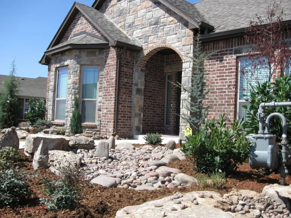 Expert yard cleanup service for homes across Tulsa, OK - Elm Creek Landscape and Design