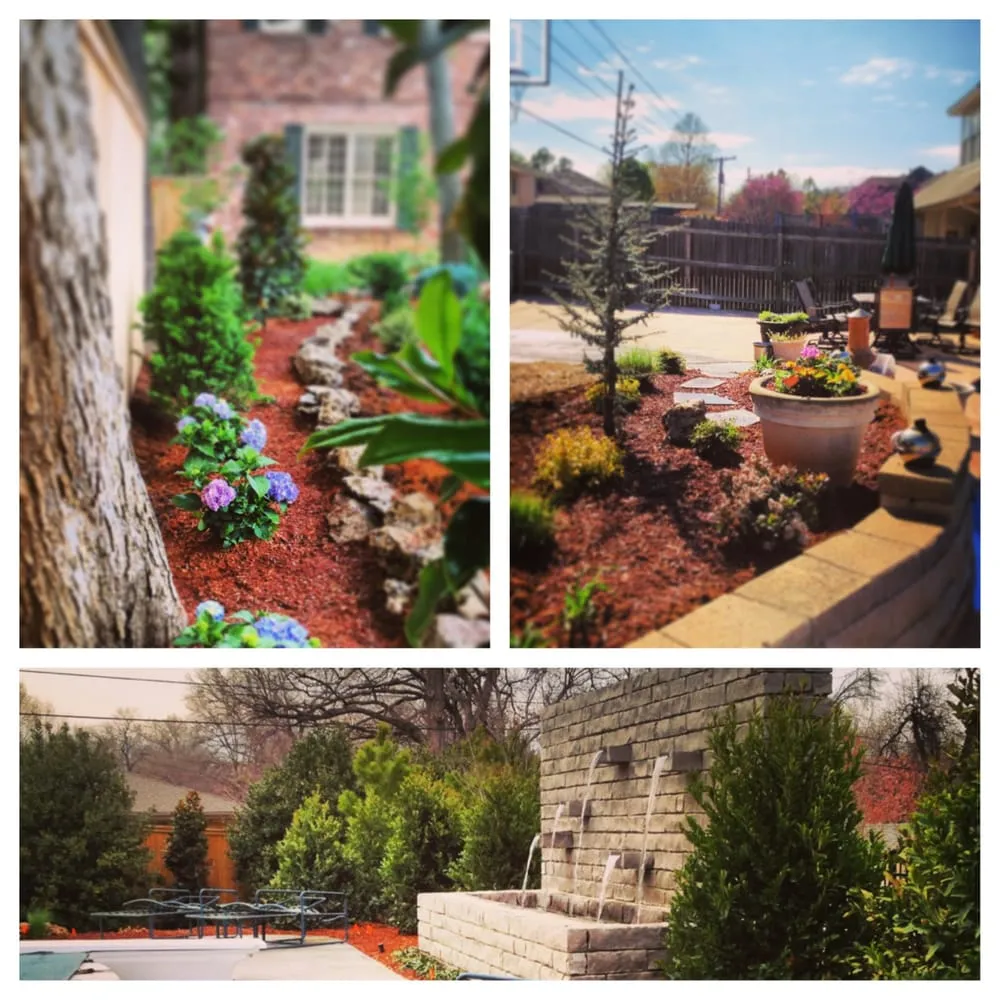 Custom residential landscaping in Tulsa, OK - Elm Creek Landscape and Design