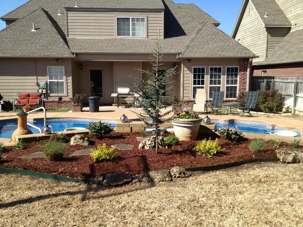 Custom landscape design for residential properties across Tulsa, OK - Elm Creek Landscape and Design