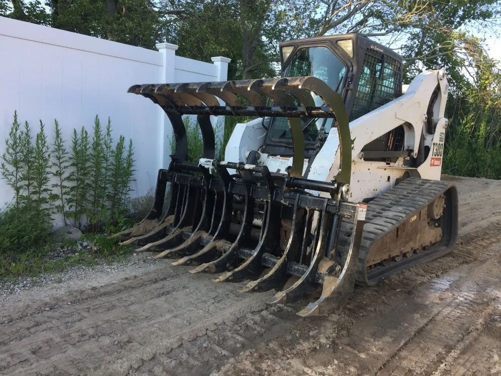 Expert yard cleanup service in Bayport, NY by ELM Excavating