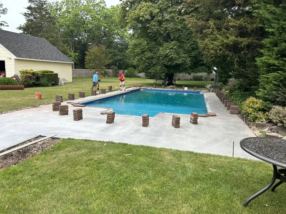 Expert residential landscaping in Bayport, NY by ELM Excavating