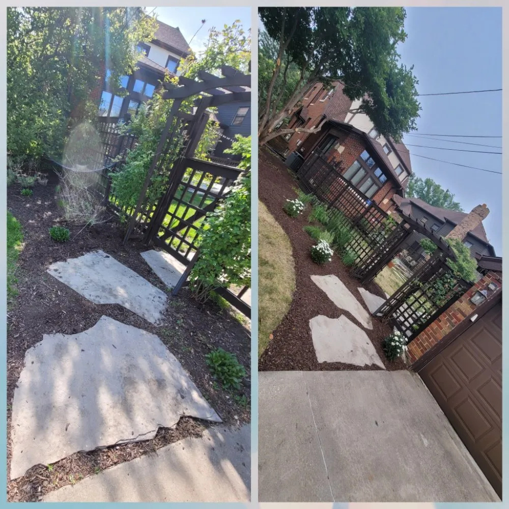 Custom yard cleanup service for outdoor upgrades in Elmhurst, IL by ELM Landscapes