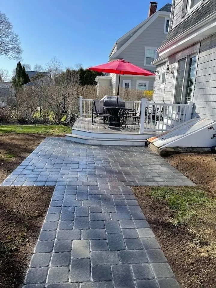 Expert residential landscaping for beautiful yards in Lynn, MA by Elm Landscaping & Construction