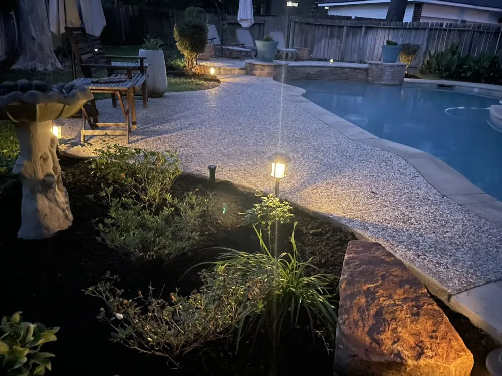 Expert yard cleanup service with custom design across Beaumont, TX - ELM Lanscaping Services