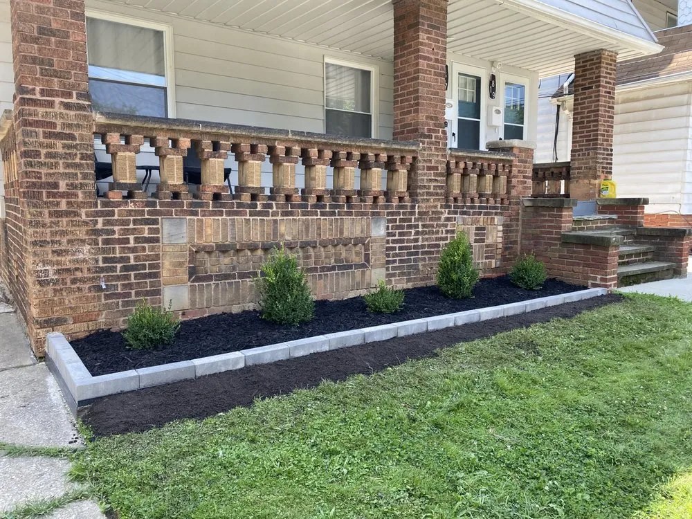Affordable outdoor landscaping in Lakewood, OH by Elm Rose Gardens