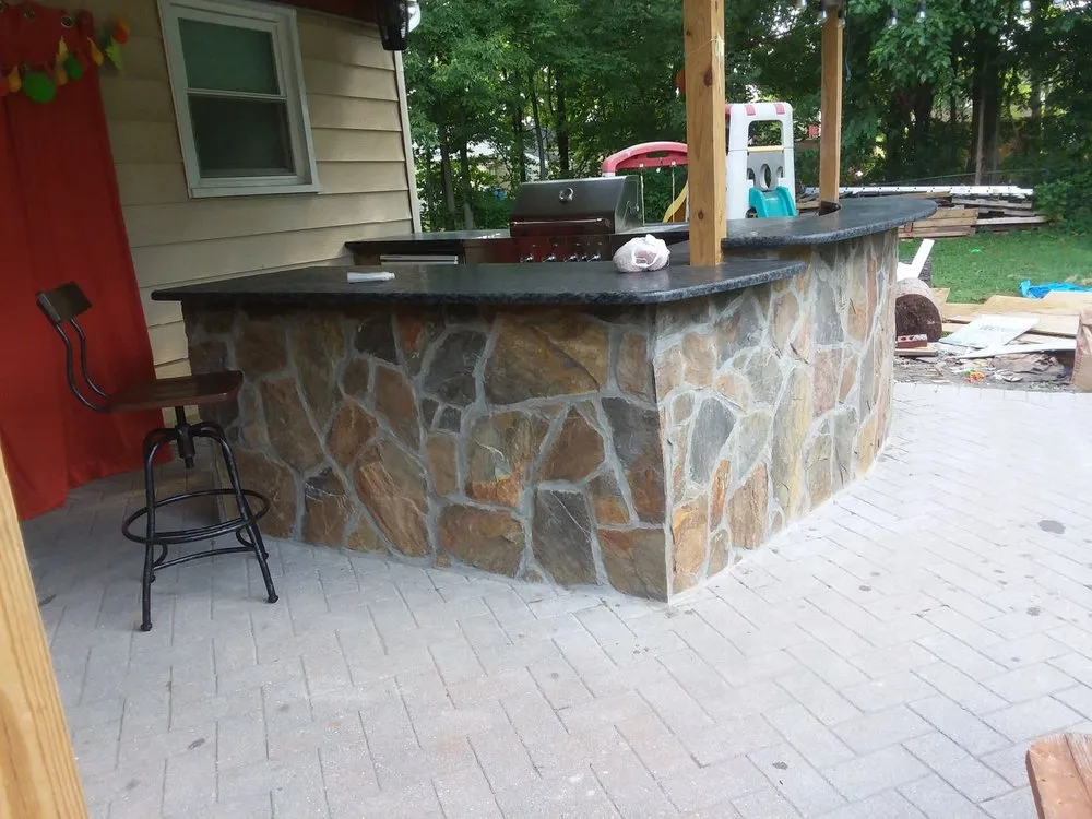 Custom lawn mowing service in Manassas, VA by Elmer&DimasDesigns