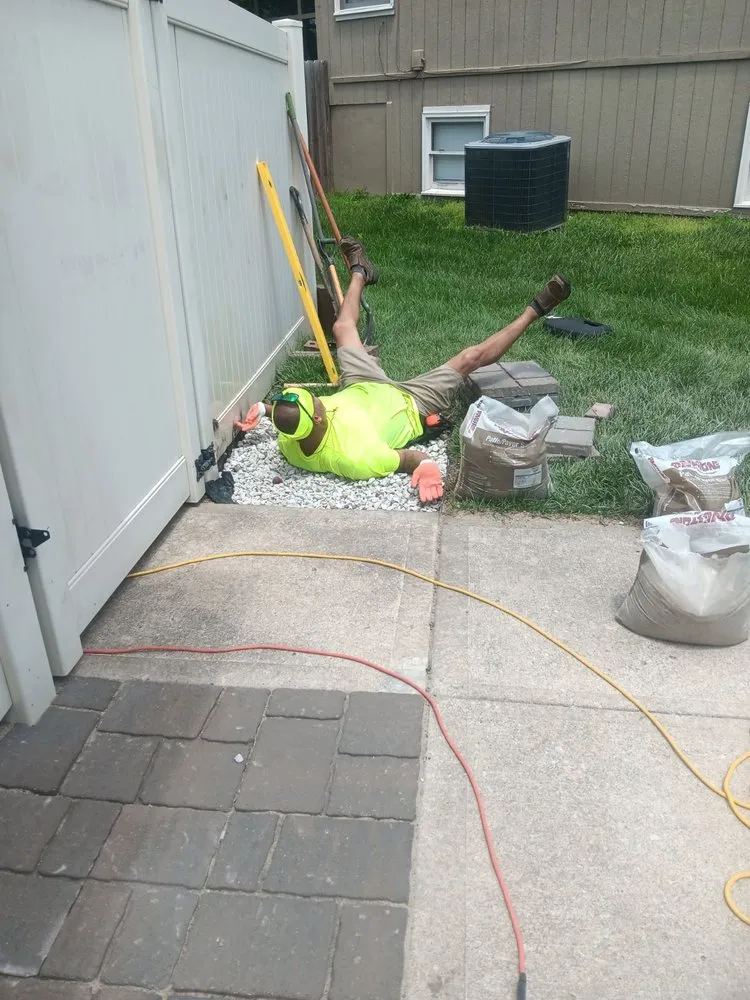 Professional garden landscaping with custom design across Kansas City, MO - Eloge & Sons Lawn Tree Snow Removal