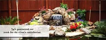 Custom yard cleanup service for beautiful yards in Garland, TX by Elohim Aquatics