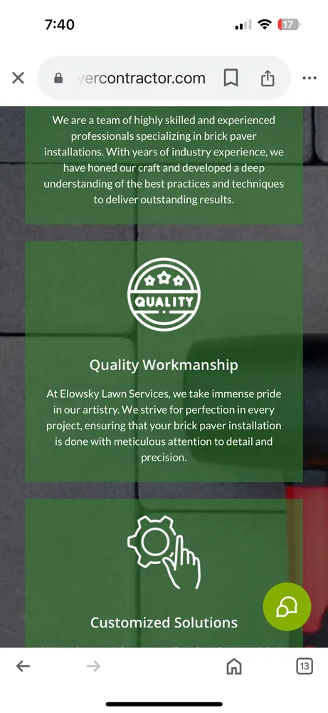 Professional garden landscaping with custom design in Ortonville, MI by Elowsky Lawn Services of Michigan