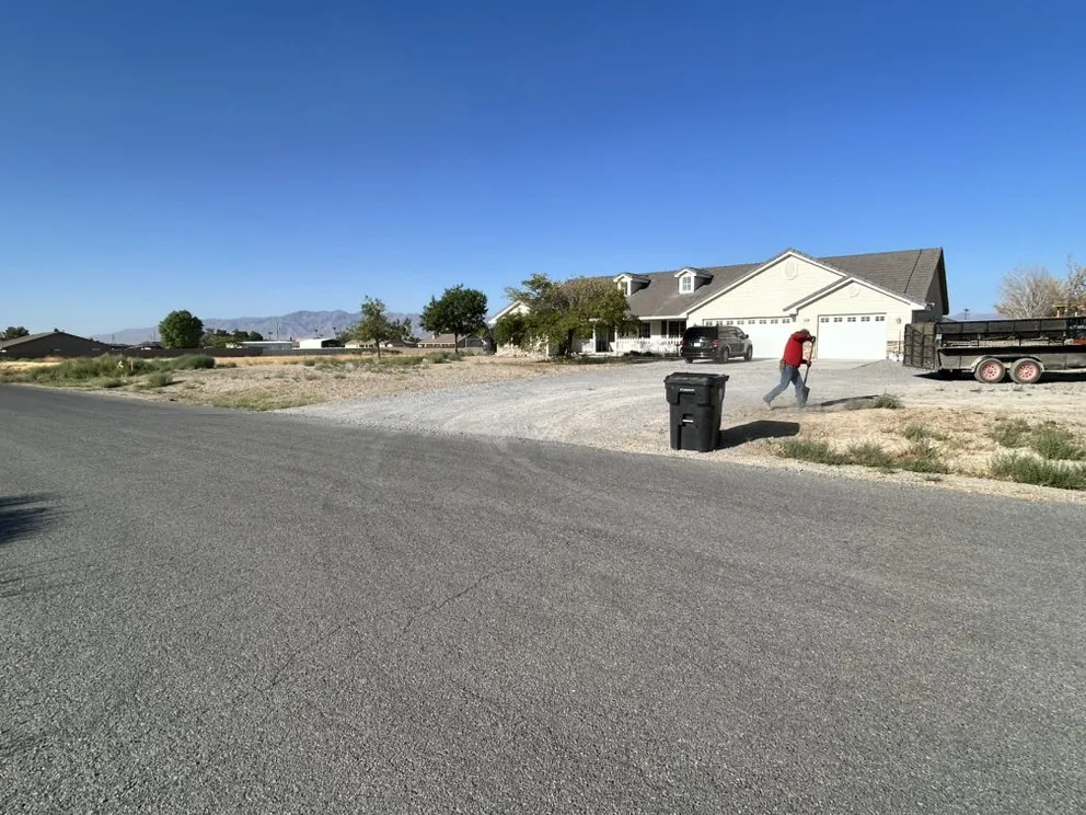Custom yard cleanup service in Pahrump, NV by ELT Landscaping and Construction