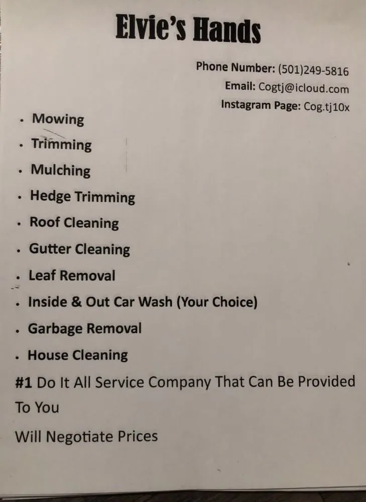 Trusted residential landscaping in Little Rock, AR - Elvie Hands