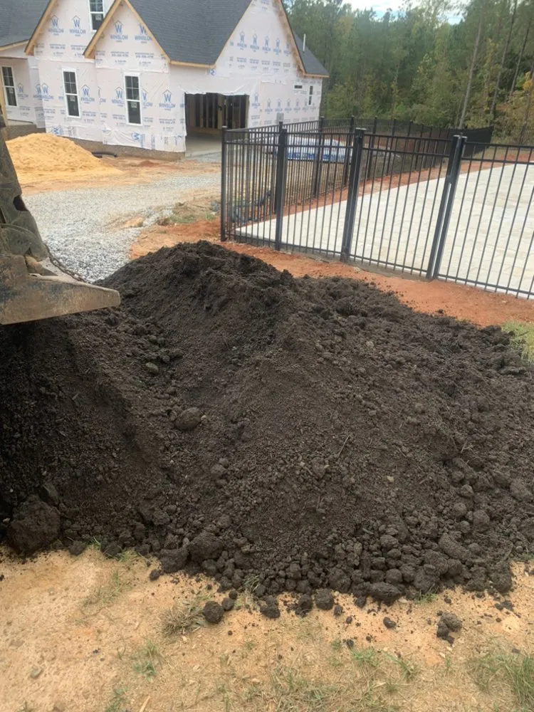 Reliable garden landscaping near you in Wake Forest, NC by EM Horton Trucking