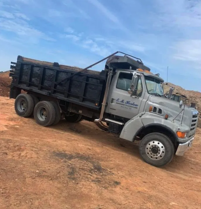 Professional outdoor landscaping experts serving Wake Forest, NC - EM Horton Trucking