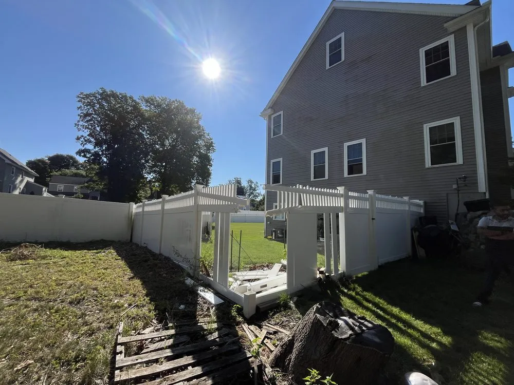 Reliable yard cleanup service in Lynn, MA by E&M Landscaping & Construction