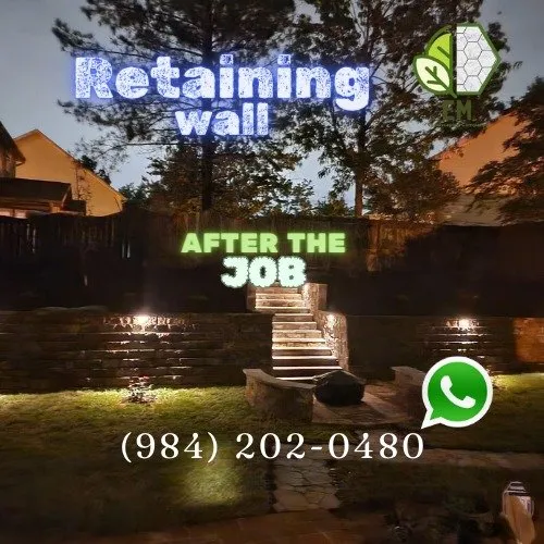 Reliable yard cleanup service in Raleigh, NC by EM Landscaping Service