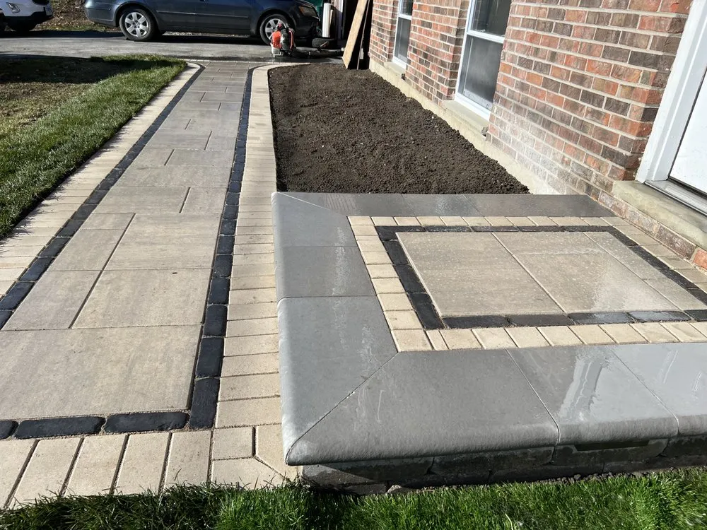 Professional garden landscaping with custom design across Waukegan, IL - EM Landscaping