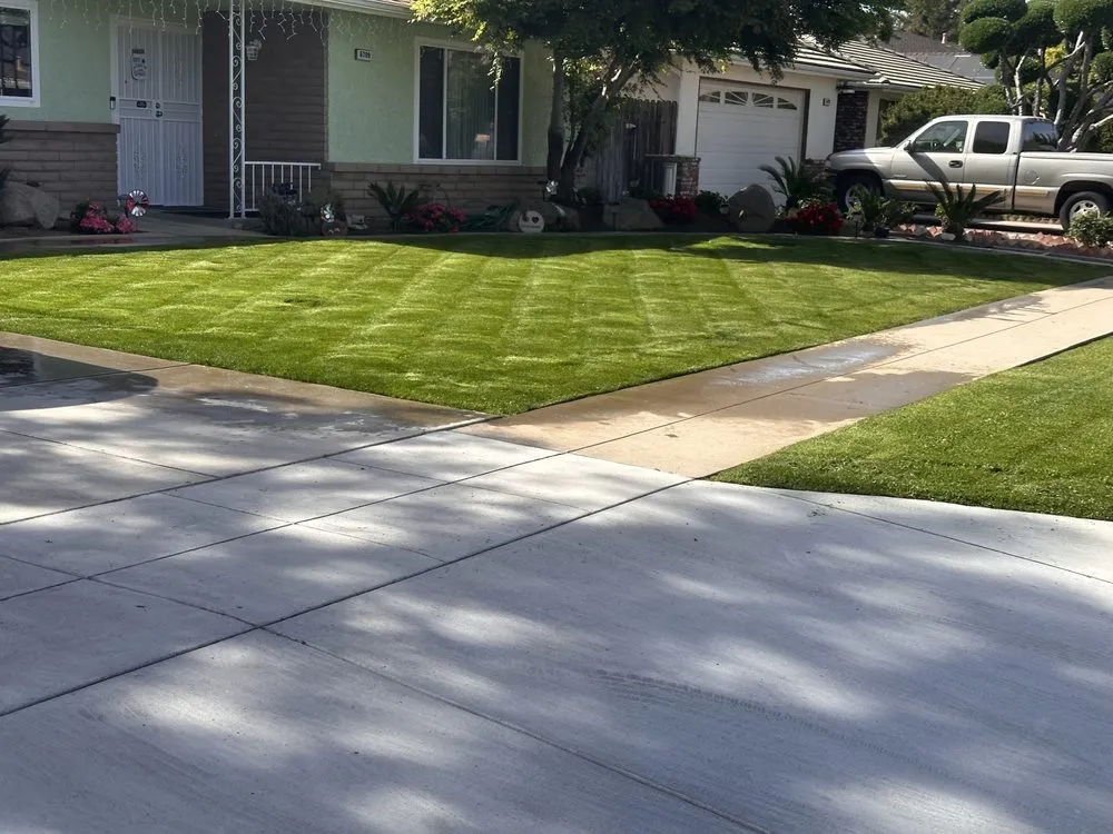 Local landscape installation in Fresno, CA by EMaintenance and Landscape