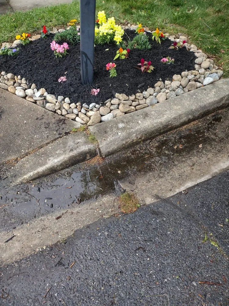 Local landscape installation with custom design in Marlow Heights, MD by Emanuel Landscaping