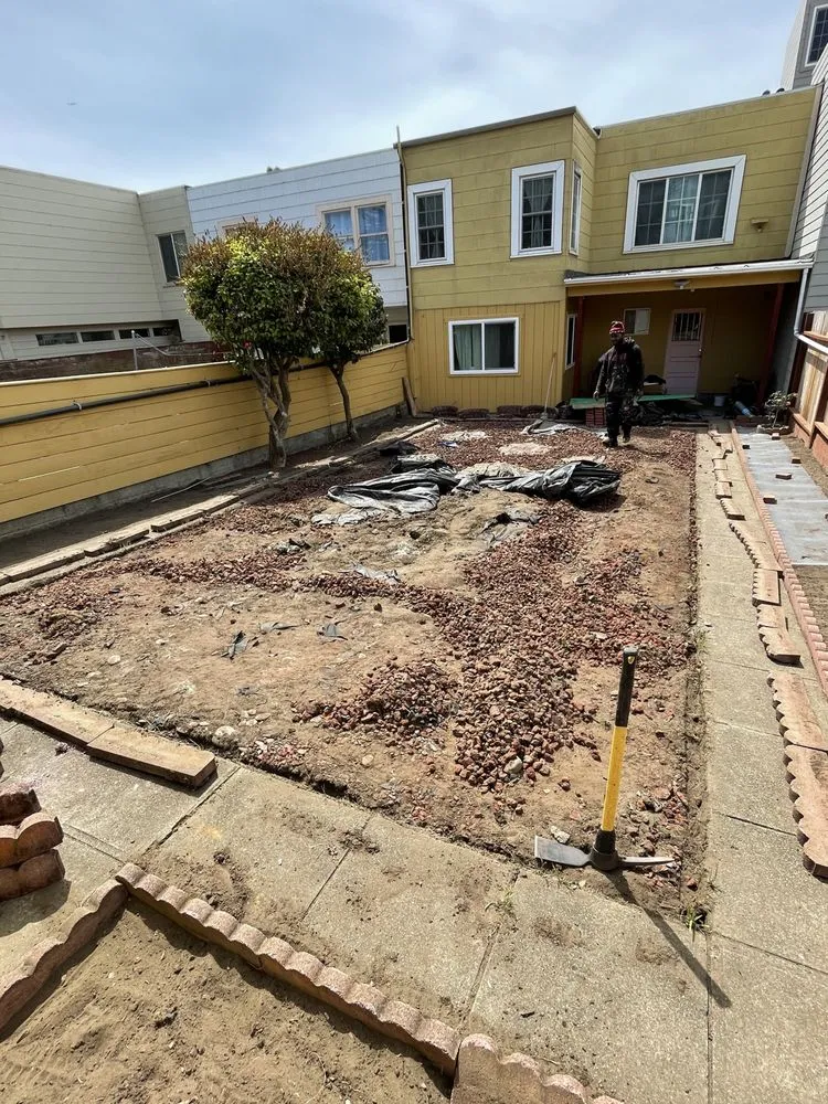 Local landscape installation in San Francisco, CA by Emanuel's Landscaping and Handyman Services
