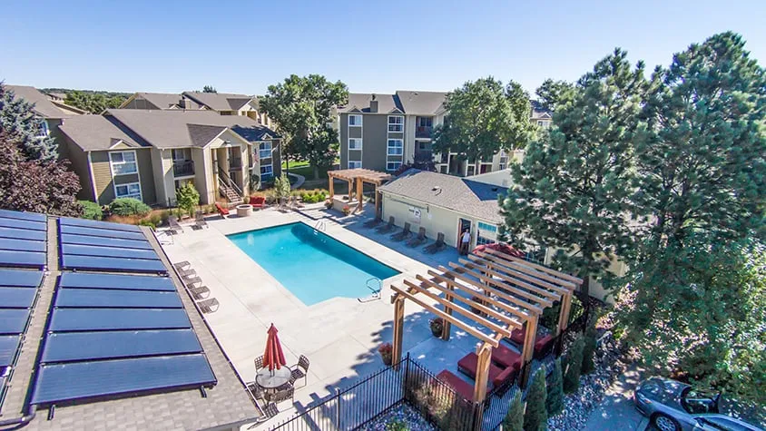 Expert lawn care service for residential properties in Colorado Springs, CO by Embassy Site Management