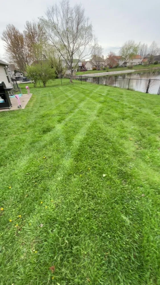 Professional yard cleanup service near you in Greenwood, IN by Emberton Landscapes