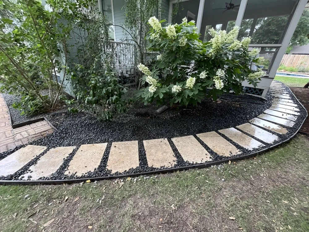 Custom outdoor landscaping in Houston, TX - EMC Lawn Care