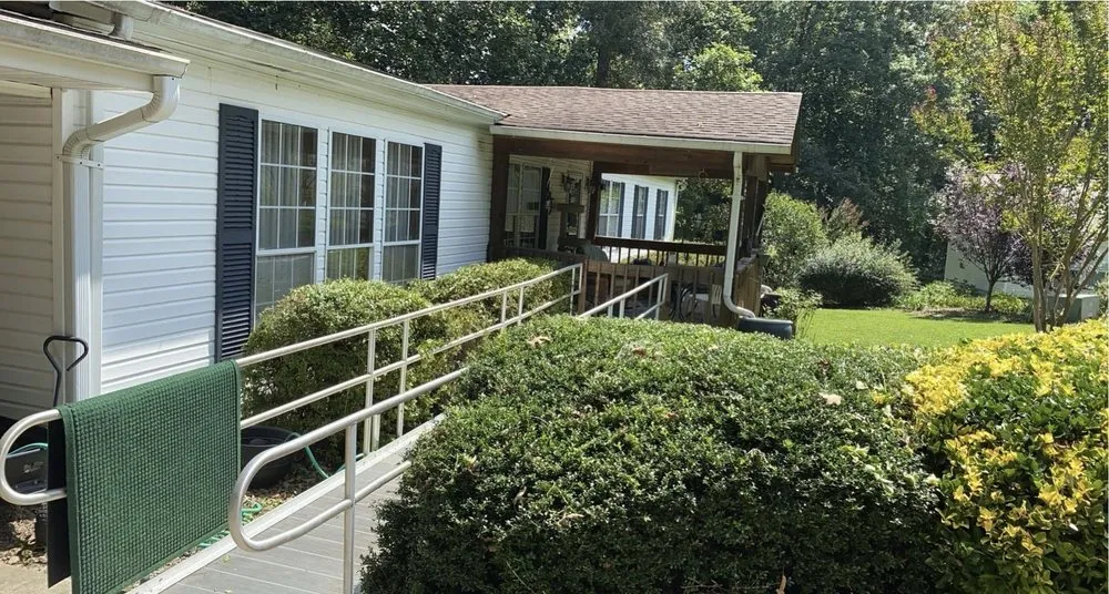 Expert landscaping services for residential properties in Asheville, NC by EMD Services