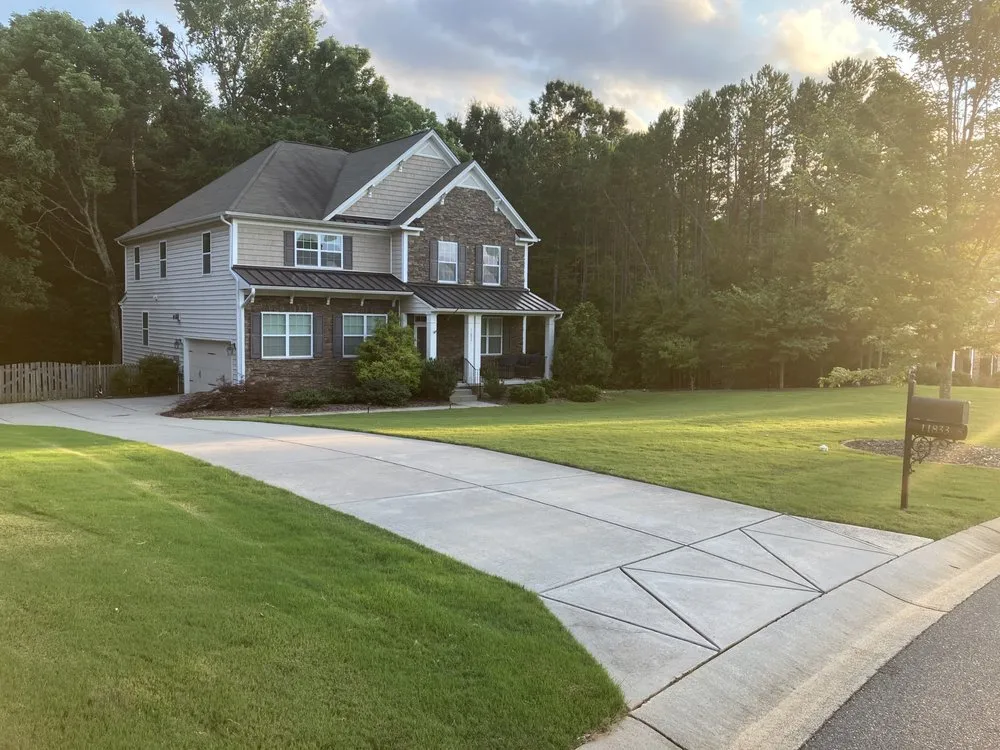 Custom landscape design in Monroe, NC - Emerald American