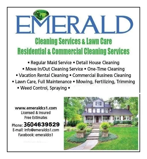 Reliable yard cleanup service in Shelton, WA by Emerald Cleaning Service & Lawn Care